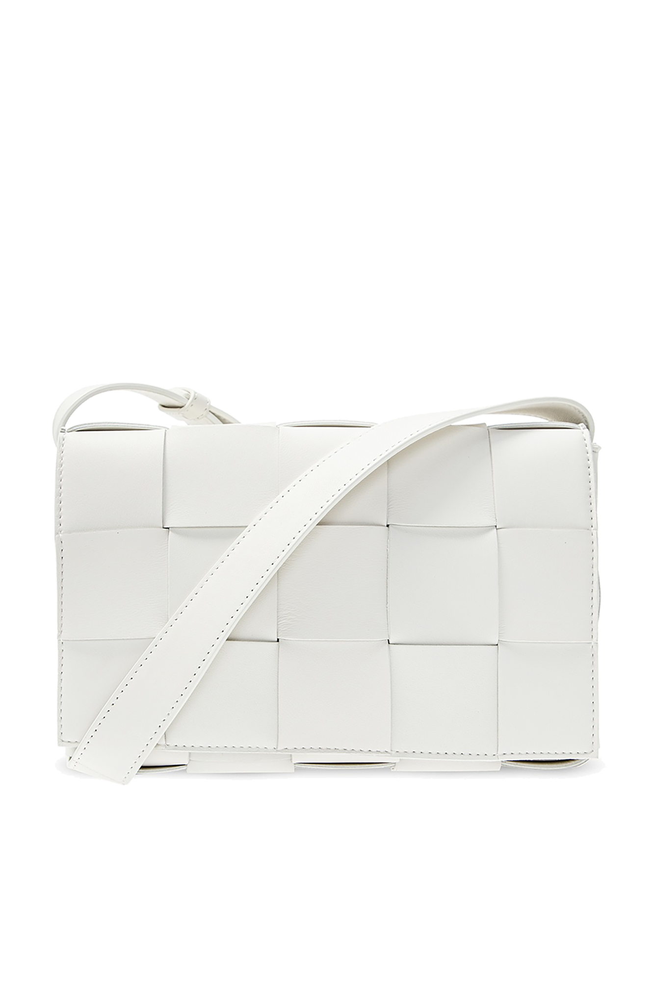 Bottega cassette bag white sale